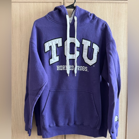 TCU Horned Frogs Purple Hoodie - Picture 1 of 5